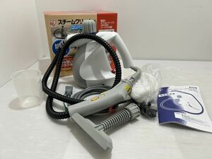 D(0214d2) IRIS OHYAMA アイリスオーヤマ スチームクリーナー STM-304Wコンパクトサイズ 家電品 除菌 通電確認 キッチンまわり 換気扇 etc