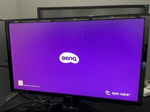 D(229k3) BenQ ベンキュー GL2460 ディスプレイ 液晶モニター LED 24インチ ブラック ※通電のみ確認