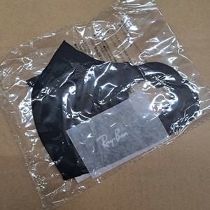 瑞(me0206-2) Ray-Ban レイバン マスク 黒マスク ナイロン ポリウレタン 黒マスク フィット 吸水 速乾 UVカット 特典 非売品 新品 未使用