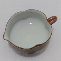 Dハ(0221i8) 九谷焼 谷口 湯冷まし 金彩 赤絵 龍 煎茶道具 茶器 茶道具 煎茶 茶道具_画像8