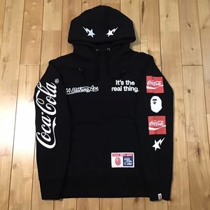 COCA COLA × BAPE STA プルオーバー パーカー Sサイズ a bathing ape pullover hoodie コカコーラ エイプ ベイプ アベイシングエイプ 8901