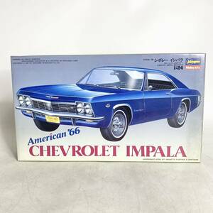 未組立 ハセガワ 1/24 シボレー インパラ アメリカン ’66 CHEVROLET IMPALA プラモデル Hasegawa CB-4