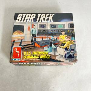  not yet constructed present condition goods plastic model amt Star Trek commando Bridge STAR TREK ERTL U.S.S ENTERPRISE COMMAND BRIDGE