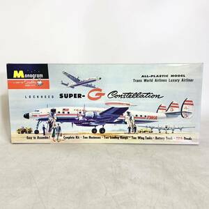  not yet constructed monogram MONOGRAM Lockheed super G Constellation LOCKHEED SUPER-G CONSTELLATION plastic model 