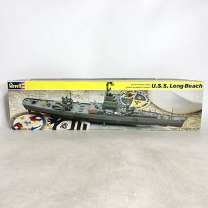 未組立 Revell レベル ロングビーチ U.S.S. Long Beach 原子力ミサイル巡洋艦 プラモデル 5103