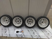 エクイップ03　限定色チタニュウムゴールド165/55R15 ダンロップEC202 中古　タイヤマン限定10台　15インチ　5,5J 4H100 +35_画像10