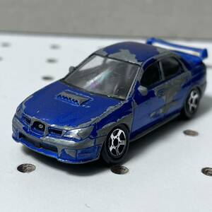 トミカサイズ　リアルトイ　スバルインプレッサWRX 絶版　ルース　希少