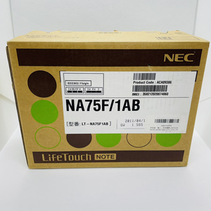 【A3795_35】動作品☆ NEC NA75F Life Touch Note ライフタッチノート PC パソコン ノートブックパソコン アンドロイド andoroid