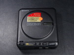 6■ソニー Discman ディスクマン D-22 ポータブルCDプレーヤー 動作未確認 ジャンク