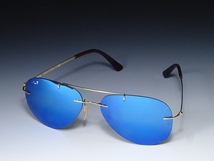 t61■Ray-Ban レイバン サングラス ティアドロップ RB8055 004/71 59□14 135 GL メガネ 男性_画像1