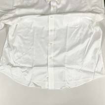 新品 2XL ★ コストコ OXFORD New York メンズ 半袖 シャツ ストレッチ ホワイト ボタンダウン ワイシャツ ノンアイロン 大きいサイズ 3L_画像5