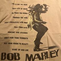 BOB MARLEY TEE 1995 Bob Marley Music Inc. Tシャツ 年代物 ボブマーレー　ラスタファリアン_画像5