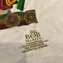 BOB MARLEY Tシャツ Made in USA SIZE XL 1992年　ボブマーリー　bobmarleymusic オフィシャルライセンス_画像7