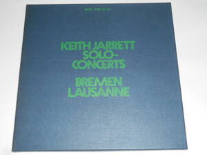 ３枚組Boxセット！Solo-Concert/Keith Jarrett（ECM西独盤）