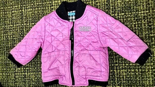 80サイズ ジャケット ピンク 子供服