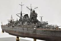 1/350大日本帝国海軍重巡洋艦「最上」完成品艦船模型 アクリルケース・銘板セット_画像2