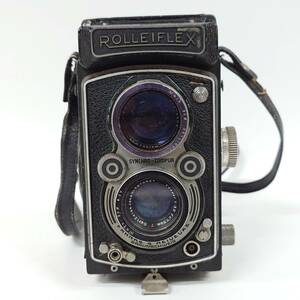 1円~【動作未確認】ローライフレックス Rolleiflex Heidosmat 1:2.8 f=75mm Carl Zeiss Tessar 1:3.5 f=7.5cm 二眼レフ カメラ G114394