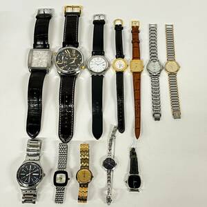 1円~【12点】腕時計 まとめ売り SEIKO GEORGE CINQ YSL U.S. POLO SIMPLON CHANEL SANDOZ Swatch CHARLES JOURDAN 等 クォーツ G101800