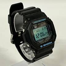 1円~【実動】カシオ CASIO G-SHOCK GW-M5610BA 電波ソーラー メンズ腕時計 ブラック×ブルー文字盤 デジタルウォッチ 純正尾錠 G142426_画像2