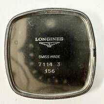 1円~【電池交換済み】LONGINES ロンジン Presence Quartz クオーツQZ L156.4 156 7114 メンズ 腕時計 デイト ゴールド文字盤 G113495_画像10