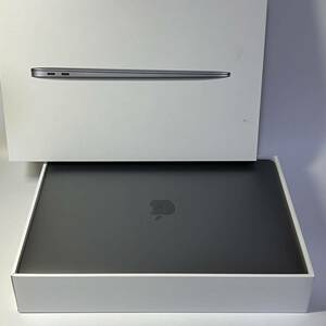 1円~【保証期間有】Apple MacBook Air 13インチ M1 2020 スペースグレイ MGN63J/A 8GB 256GB 8C CPU 7C GPU 充放電回数9 箱付き GK-70102