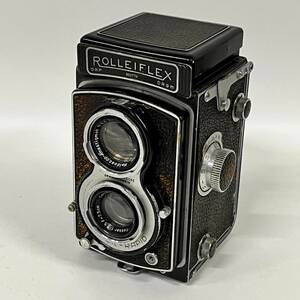 1円~【動作未確認】ROLLEIFLEX ローライフレックス 二眼レフカメラ COMPUR-RAPID Carl Zeiss Jena Tessar 1:3.5 f=7.5cm G152163