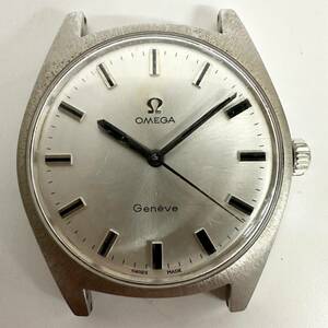 1円~【実動】オメガ OMEGA ジュネーブ Geneve Cal.601 Ref.135.041 手巻き メンズ腕時計 シルバー文字盤 ラウンド 3針 17石 G101793