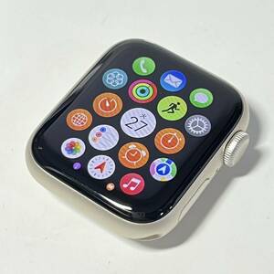 1円~【初期化済み】Apple Watch SE 第2世代 40mm スターライト アルミニウムケース GPSモデル バッテリー最大容量97% 本体のみ GK-70111