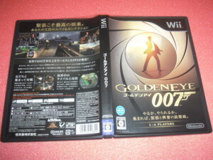  中古 WII ゴールデンアイ 007 動作保証 同梱可