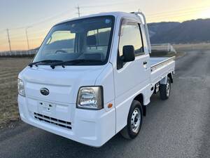 スバルサンバートラック/平成23年式/車検2年付き/パワーウィンドウ/5MT/4WD/AC/グレードTC/タイミングベルト交換済み！/走行8万6千km/