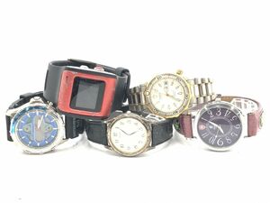 1円 正規まとめ 5点 セイコー/カシオ等 QZ NSK メンズ腕時計 5点まとめて 大量セット MTM NSK 2000000