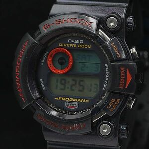 1円 稼働 良品 カシオ Gショック フロッグマン GW-201 マジョーラ 毒蛙 チタン デジタル QZ メンズ腕時計 MSS 3227000 TMTG