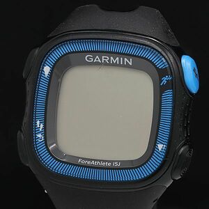 1円 ガーミン フォアアスリート 15J 充電式 充電器付 デジタル文字盤 1ETY メンズ腕時計 JNM 9047000