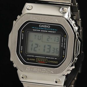 1円 稼動 良品 カシオ Gショック DW-5600E カスタム QZ デジタル文字盤 メンズ腕時計 KTR 0088000 2MGT