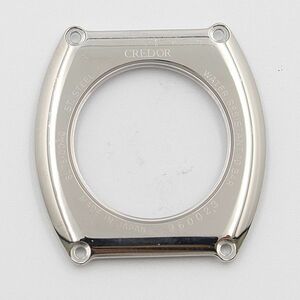 1円 良品 セイコー クレドール 6L75-00A0 裏蓋 ケース シルバーカラー NSK メンズ腕時計用 OGH 2000000