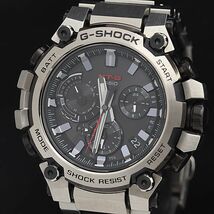 1円 稼働 良品 カシオ G-SHOCK MT-G MTG-B3000 電波ソーラー 黒文字盤 デイト 2DIT メンズ腕時計 OGH 2551500_画像1