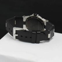 1円 稼働 良品 ブルガリ AL32A アルミニウム QZ シルバー文字盤 デイト 2PRT メンズ腕時計 KRK 5085300_画像4