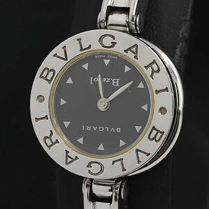 1円 ブルガリ ビーゼロワン 黒文字盤 BZ22S QZ レディース腕時計 KRK 2APT 0993300