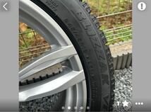 BMW5シリーズ　245/45R 18 ブリザックVRX 4本セット_画像2