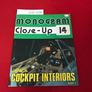 さ02-038 MONOGRAM Close-Up 14 JAPANESE COCKPIT INTERIORS PART 1