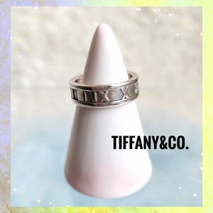 TIFFANY&Co. ティファニー☆アトラス リング 925 シルバー 約12.5号 アクセサリー 指輪