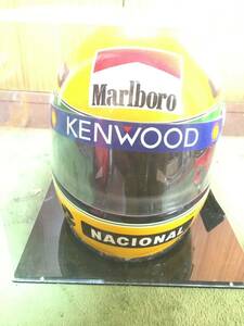 1990 Ayrton Senna McLaren Rheos helmet