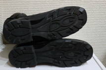 4686 美品 メンズ DOLCE&GABBANA ドルチェ＆ガッバーナ スニーカーズ ブーツ ショートブーツ ダウン スノーブーツ 黒 ブラック 6.5 25.5cm_画像10