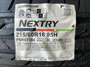 新品アウトレット特価品訳アリ 夏タイヤ新品 BS NEXTRY 215/60R16 4本 エスティマクラウンオデッセイMPVなどに