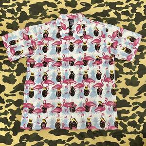 billionaire boys club ice cream flamingo bd shirt ビリオネアボーイズクラブ シャツ