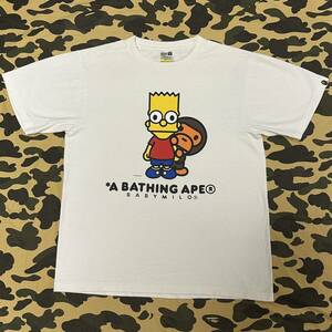 the Simpsons baby milo tee BAPE エイプ A BATHING APE Tシャツ バート シンプソン シンプソンズ