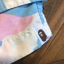 cotton candy multi camo nylon shorts bape エイプ A BATHING APE キャンディ マルチカモ ハーフパンツ ショーツ L_画像3