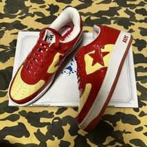 DS BAPESTA LOW GLITTER US10.5 28.5CM BAPE STA ベイプスタ エイプ A BATHING APE 新品_画像1