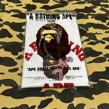 DS christmas college logo tee bape エイプ ape カレッジロゴ A BATHING APE Tシャツ 新品_画像7