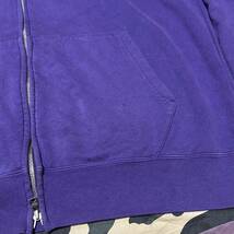 purple WGM shark hoodie シャークパーカー エイプ bape A BATHING APE camo 紫_画像2